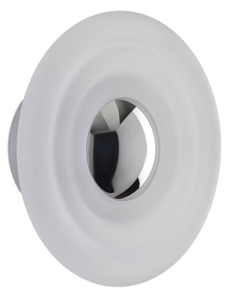 Fali Lámpa Tom Dixon, Press Sphere, dimmable, Fehér, Fürdőszoba, Üveg, Dizájn