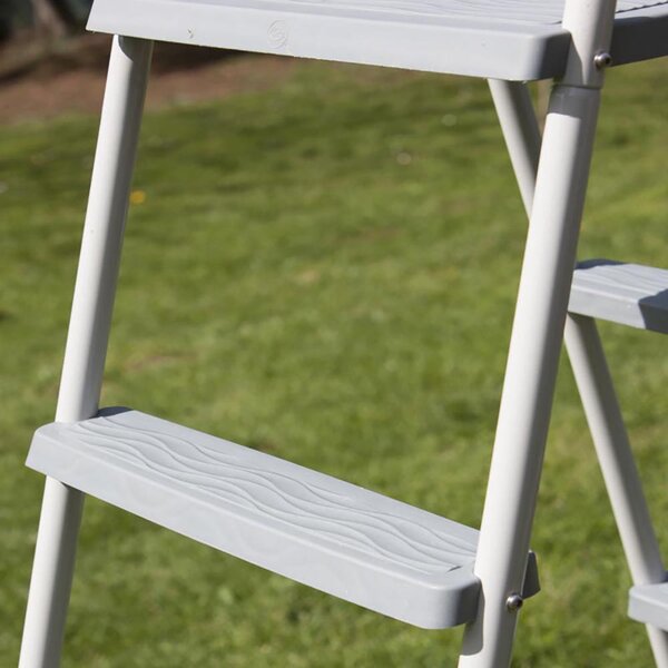 GRE KIT GRAPHITE fémfalas családi medence szett 500 x 300 x120 cm