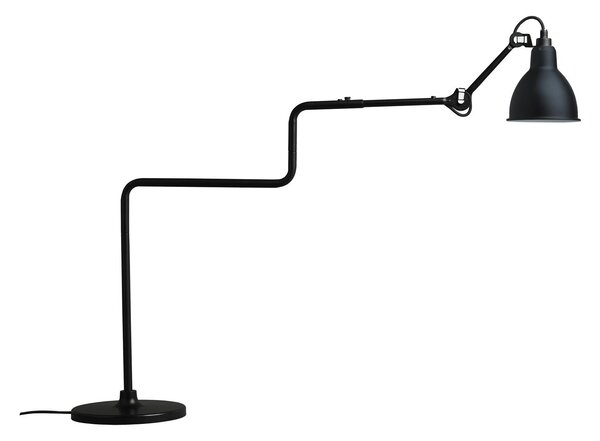 Asztali lámpa Lampe Gras, Fekete, Nappali, Fém