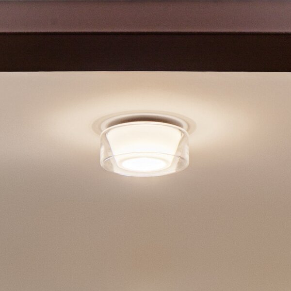 Mennyezeti Lámpa Serien Lighting, Curling M, dimmable, Átlátszó, Nappali, Üveg, Dizájn