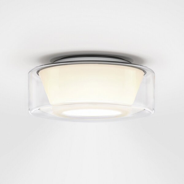Mennyezeti Lámpa Serien Lighting, Curling M, dimmable, Átlátszó, Nappali, Üveg, Dizájn
