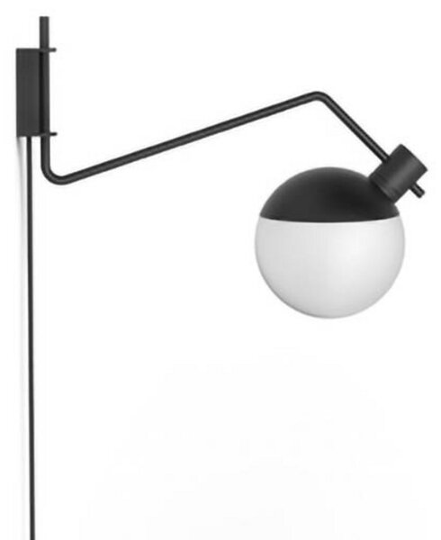 Fali Lámpa GRUPA, Baluna Medium, dimmable, Fekete, Nappali, Fém, Dizájn