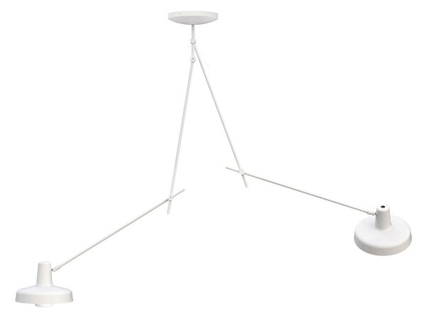 Mennyezeti Lámpa GRUPA, Arigato, dimmable, Fehér, Dolgozószoba / iroda, Fém