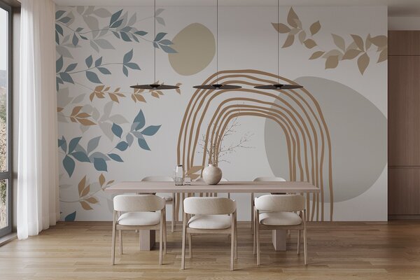 Fotótapéta Absztrakció és lombozat, Fotótapéta minimalista stílusban, w05373 : Uwalls.hu