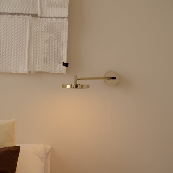 Fali Lámpa UMAGE, Asteria LONG HW, dimmable, Arany / Sárgaréz, Nappali, Fém, Dizájn