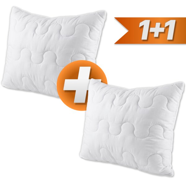 EMI Premium antiallergén steppelt párna 70 x 90 1+1 INGYEN