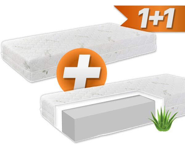 EMI Comfort Aloe Vera matrac 90x200 cm, 1+1 ingyen