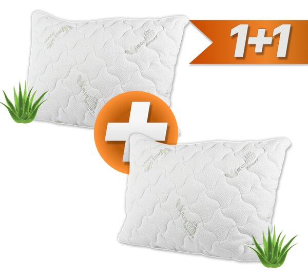 EMI Aloe Vera steppelt antiallergén párna 70x90 cm, 1+1 INGYEN