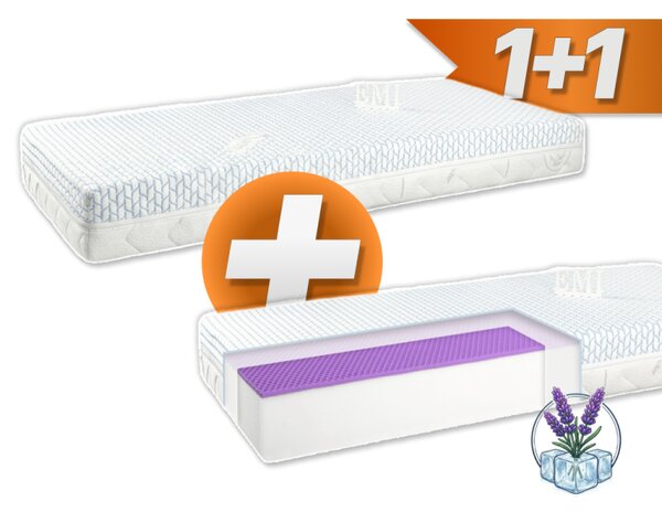 EMI Elastofresh Comfort matrac 90×200 cm, 1+1 INGYEN