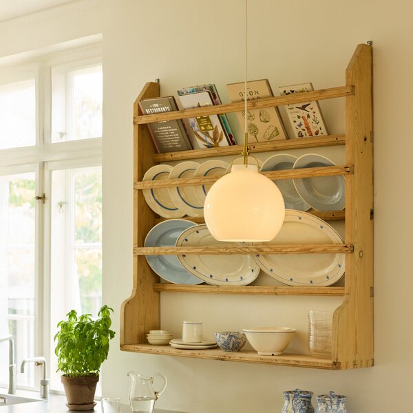 Függőlámpa Halo Design, TOSCANA, dimmable, Fehér, Étkező, Üveg, Dizájn