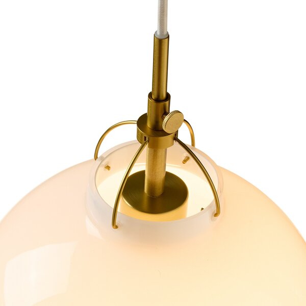 Függőlámpa Halo Design, TOSCANA, dimmable, Étkező, Üveg, Dizájn