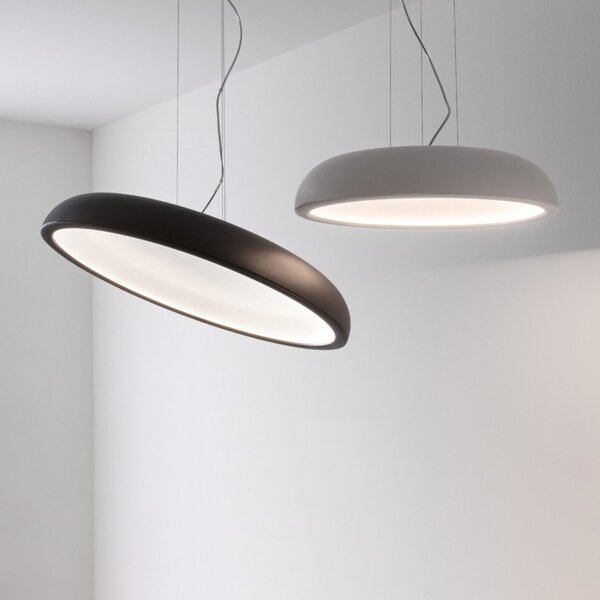 Függőlámpa Stilnovo, Reflexio, dimmable, Fehér, Nappali, Fém, Dizájn