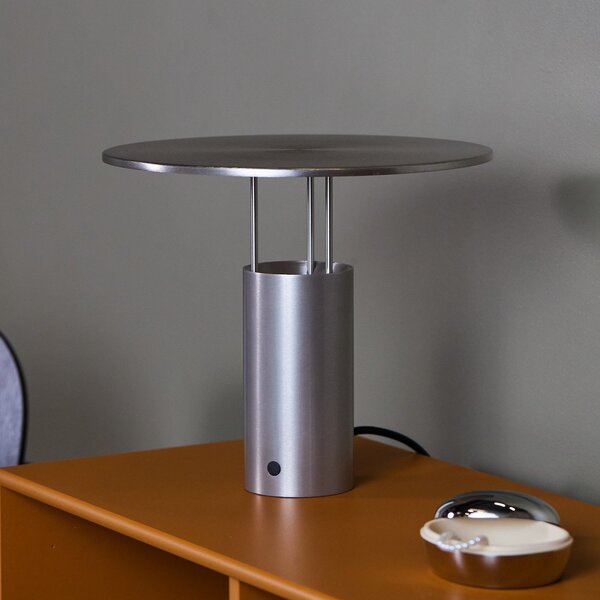 Asztali lámpa Piet Hein, Tempel280, dimmable, Fémes, Hálószoba, Alumínium, Dizájn