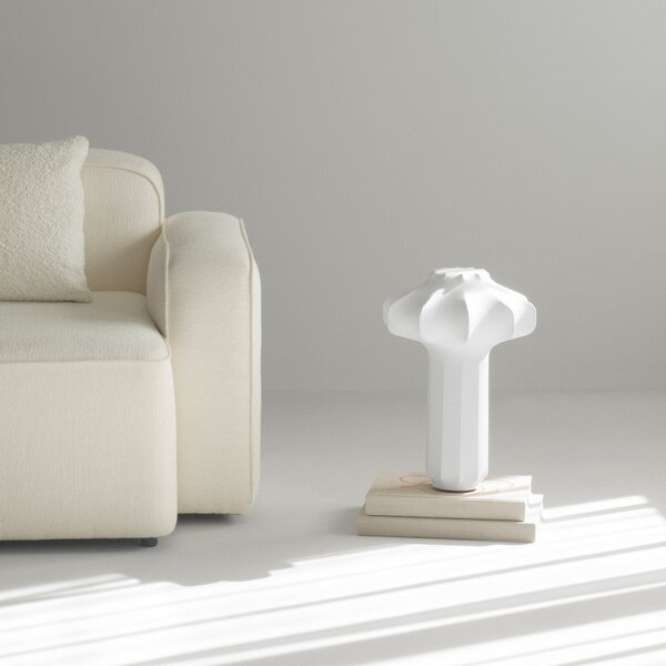 Asztali lámpa Normann Copenhagen, Phantom, dimmable, Fehér, Nappali, Műanyag, Modern