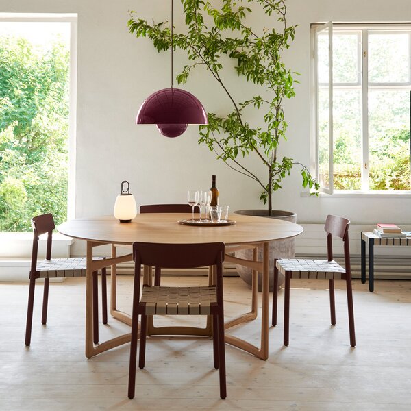 Függőlámpa &Tradition, Flowerpot VP7, dimmable, Rózsaszín / Rosé, Nappali, Fém, Dizájn