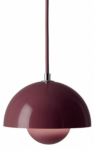 Függőlámpa &Tradition, Flowerpot VP10, dimmable, Lila, Nappali, Fém, Dizájn