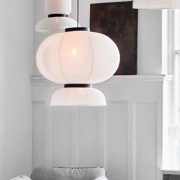 Függőlámpa &Tradition, Formakami JH5, dimmable, Fehér, Nappali, Papír / Karton, Dizájn