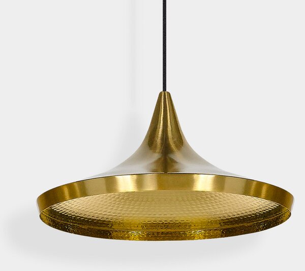 Függőlámpa Tom Dixon, Beat, dimmable, Fehér, Nappali, Sárgaréz, Dizájn