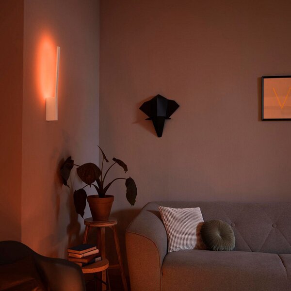 Fali Lámpa Philips Hue, dimmable, Fehér, Fém