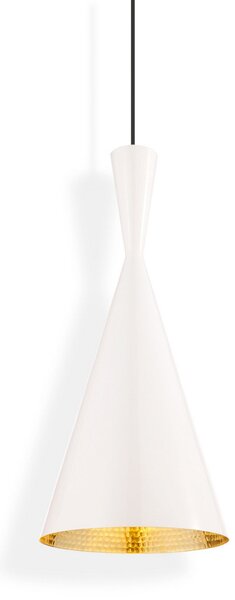 Függőlámpa Tom Dixon, Beat, dimmable, Fehér, Nappali, Sárgaréz, Dizájn