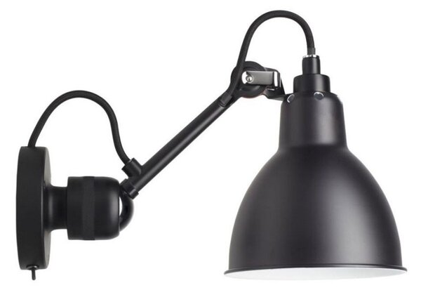Fali Lámpa Lampe Gras, Fekete, Nappali, Fém, Dizájn