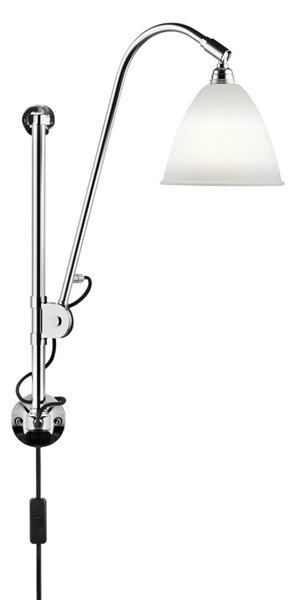 Bestlite BL5 Fali Lámpa ø16 Chrome/Porcelain - GUBI