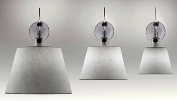 Fali Lámpa Artemide, dimmable, Szürke, Nappali, Szövet / Textília