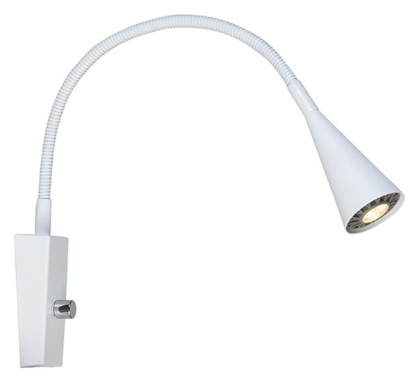 Fali Lámpa Belid, dimmable, Fehér, Hálószoba, Fém