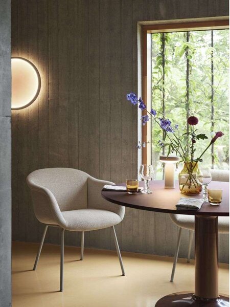 Fali Lámpa Muuto, dimmable, Szürke, Nappali, Alumínium