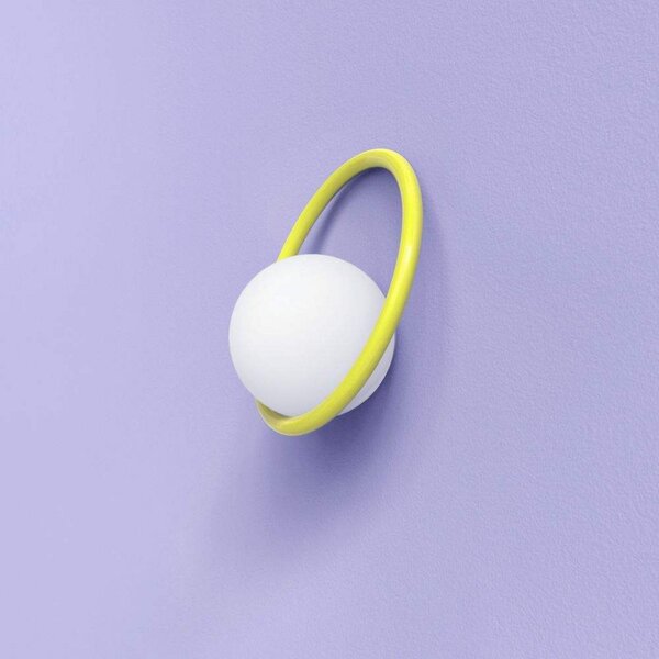 Hula Hoop Fali Lámpa Sunshine Yellow - Swedish Ninja