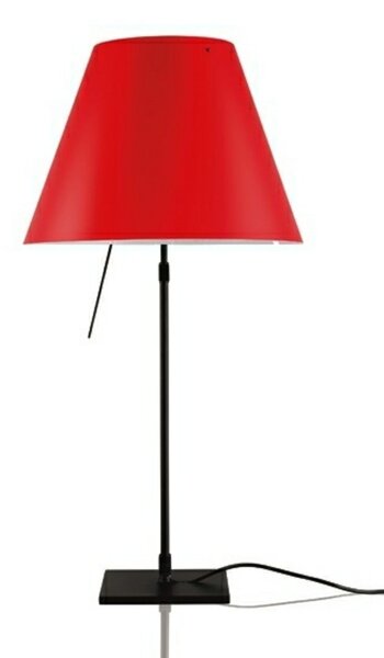 Asztali lámpa Luceplan, dimmable, Piros, Nappali, Alumínium