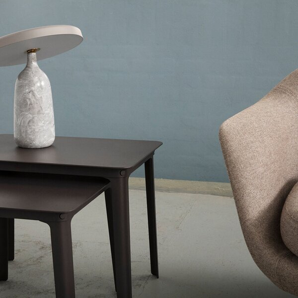 Asztali lámpa Normann Copenhagen, Szürke, Nappali, Fém
