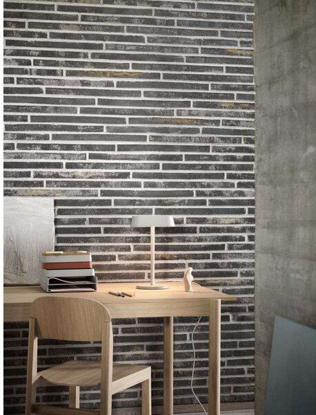 Asztali lámpa Muuto, dimmable, Fekete, Fém