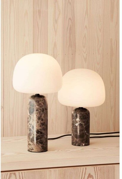Asztali lámpa Northern, dimmable, Barna / Rozsdabarna, Nappali, Üveg
