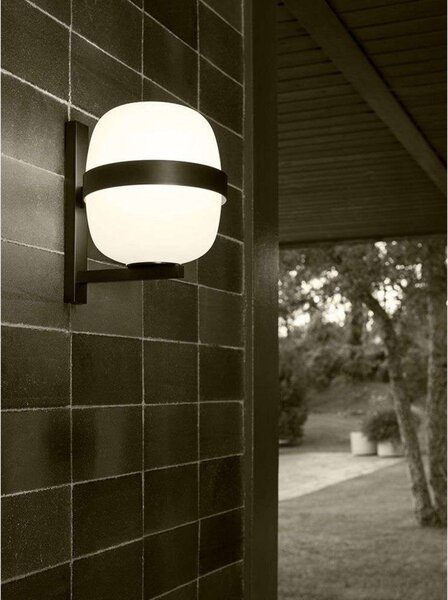 Kültéri Lámpa Santa & Cole, dimmable, Fekete, Terasz, Fém