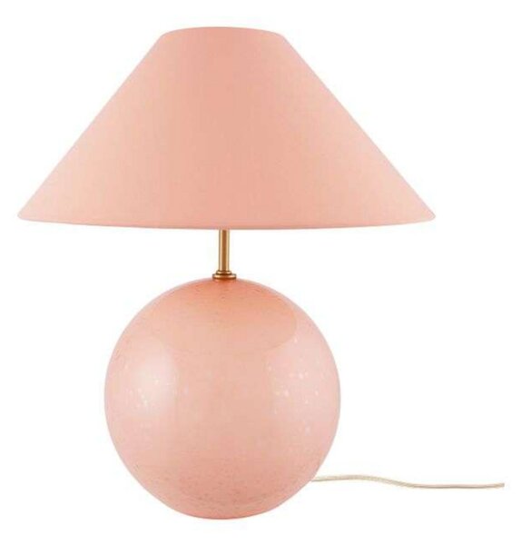 Asztali lámpa Globen Lighting, Rózsaszín / Rosé, Nappali, Üveg