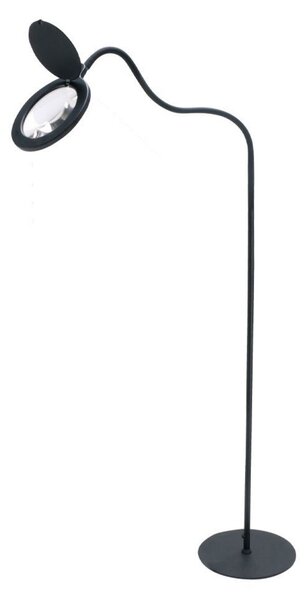 Állólámpa Halo Design, dimmable, Fekete, Dolgozószoba / iroda, Alumínium