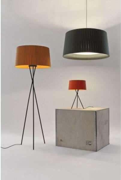 Állólámpa Santa & Cole, dimmable, Fekete, Nappali, Fém