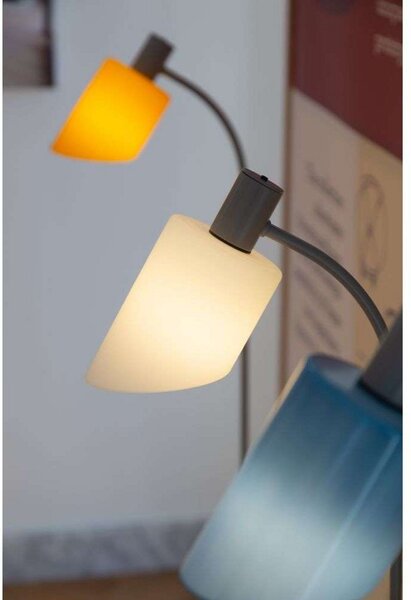 Lampe de Bureau Reading álló lámpa szürke, átlátszó