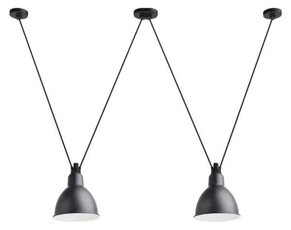Függőlámpa Lampe Gras, Fekete, Nappali, Fém