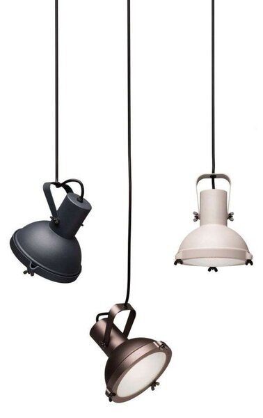 Függőlámpa Nemo Lighting, Barna / Rozsdabarna, Konyha, Alumínium, Indusztriális dizájn