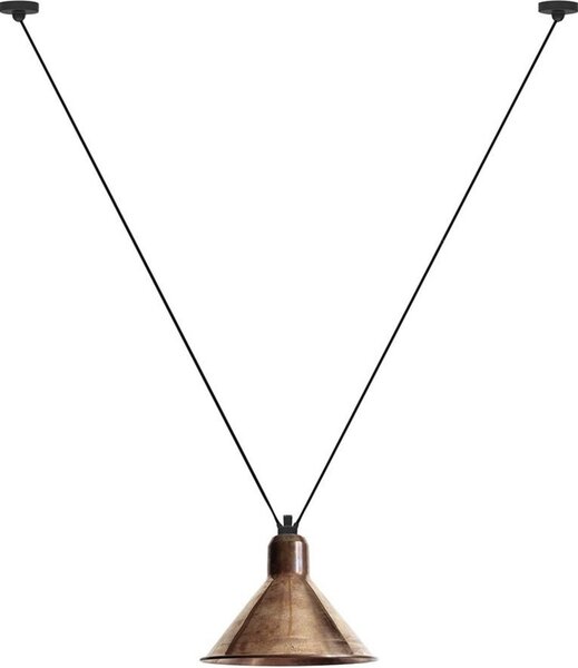 323 XL Függőlámpa Conical Raw Copper - Lampe Gras