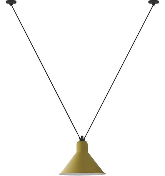 Függőlámpa Lampe Gras, Sárga, Nappali, Fém