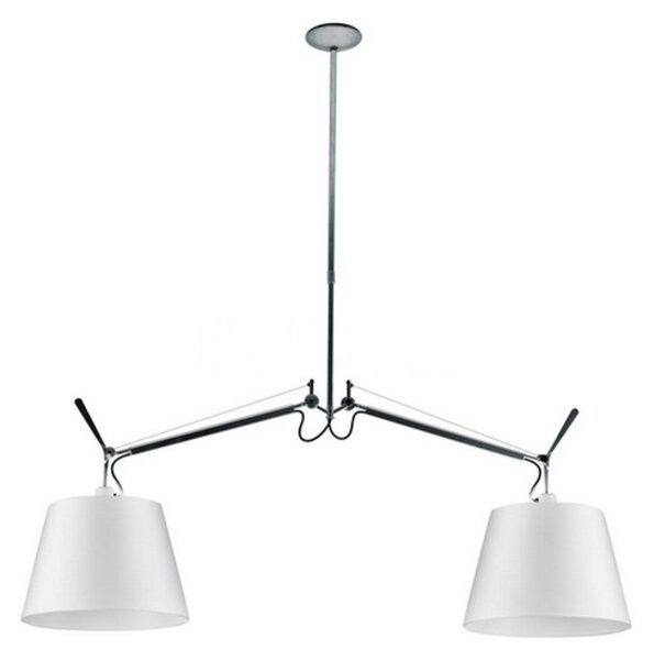 Függőlámpa Artemide, Szürke, Étkező, Alumínium