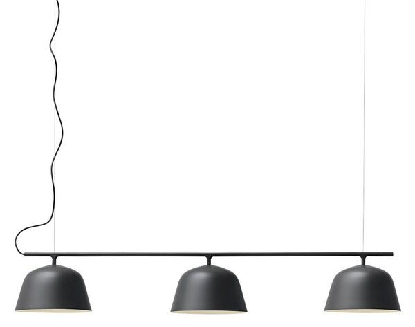 Függőlámpa Muuto, Fekete, Étkező, Alumínium