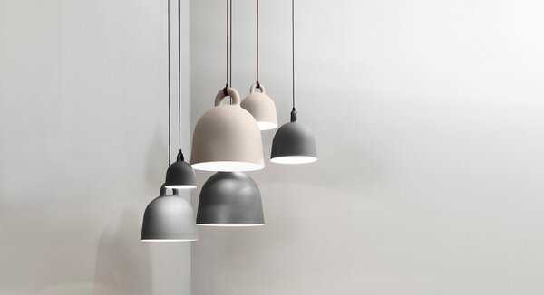 Függőlámpa Normann Copenhagen, Fehér, Nappali, Alumínium