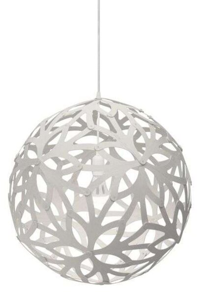 Floral Függőlámpa Ø60 White 2 Sides - David Trubridge