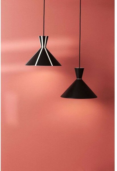 Függőlámpa Warm Nordic, Bloom Stripe, dimmable, Fehér, Étkező, Fém, Vintage