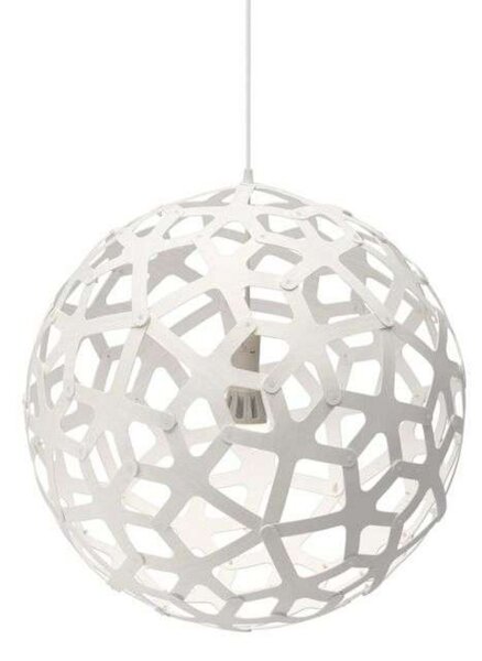 Coral Függőlámpa Ø60 White 2 Sides - David Trubridge