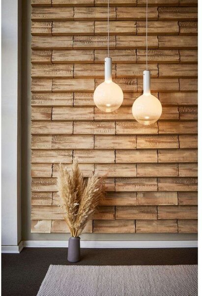 Függőlámpa LOOM DESIGN, dimmable, Fehér, Nappali, Üveg
